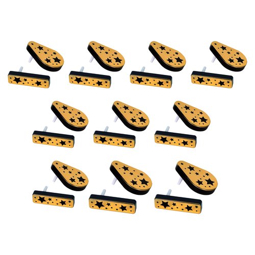 Beistle Gold and Black Plastic Metallic Noisemakers – 20 Pack, Party Supplies for New Year’s Eve Midnight Countdown Handouts, Birthday Parties, Festive Gatherings & Celebrations, 3” x 4.4”