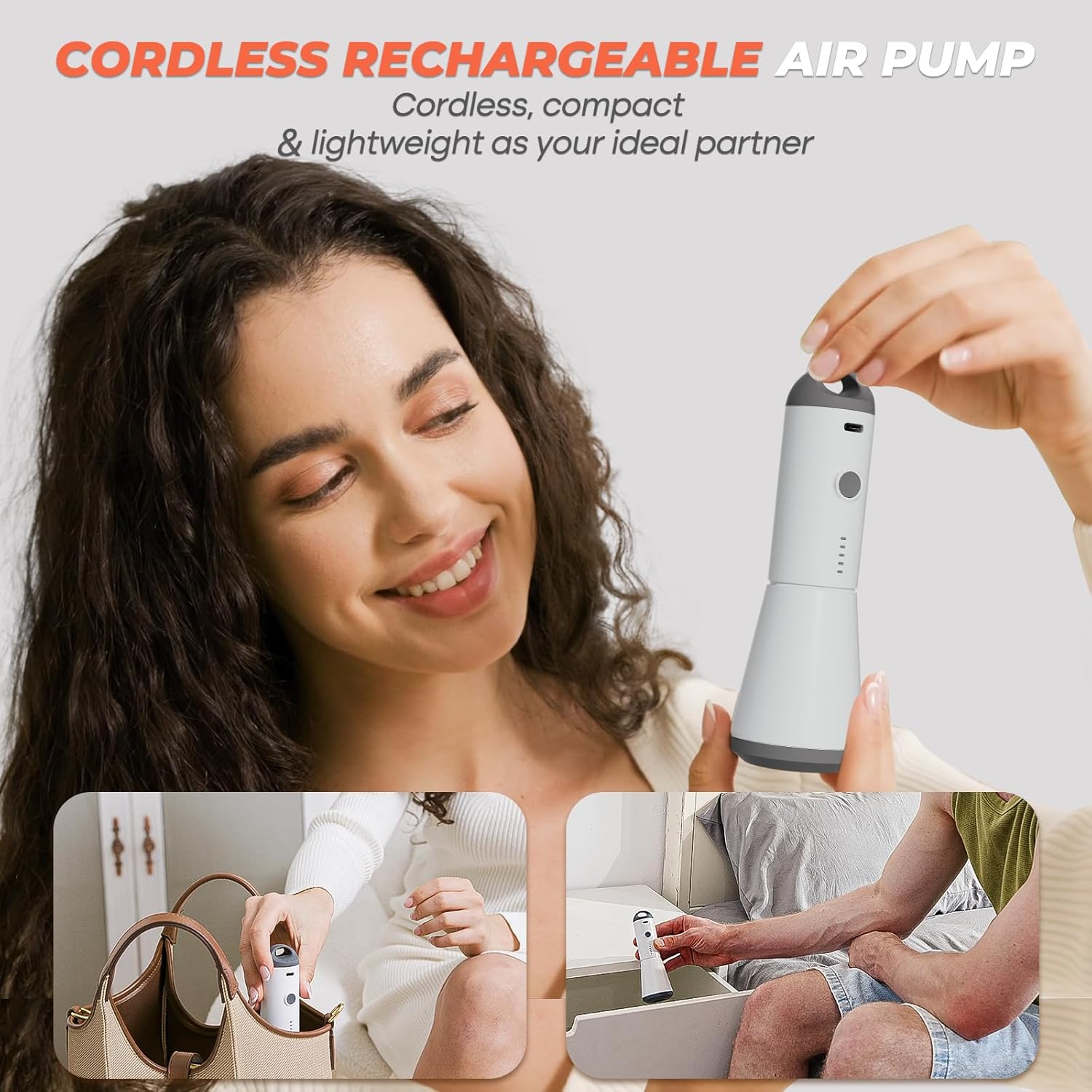 Vacbird Vacuum Storage Bags Set - 18 Pack with Rechargeable Wireless Pump | Large, Medium & Small Sizes for Clothing, Travel & Home
