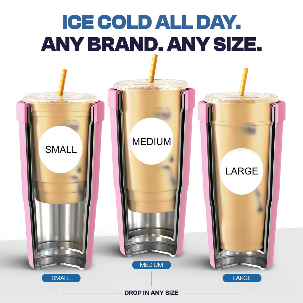 Frostbuddy | To Go Buddy - 30 oz Stainless Steel Vacuum Insulated Tumbler Cup - thermal cups for hot and cold drinks - stainless steel Tumbler Dunkin Cup (UNC Tarheels - Navy)