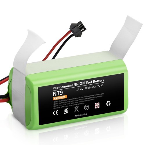 Upgraded 5000mAh 14.4V Replacement for covacs Deebot N79 N79S N79W deebot 500 DN622 DN622.11 Replacement for Eufy RoboVac 11 11S 11S MAX 11C 12 15C 15CMAX 15T 15MAX 25C 30C 30 35C G30 G32PRO G10