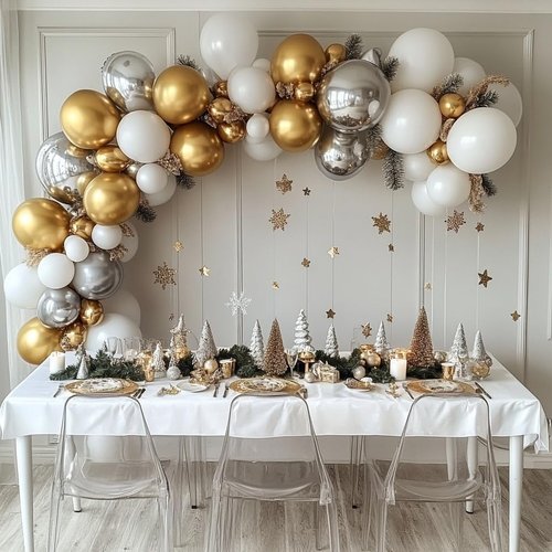 Gold Balloons | 60 PCS Metallic 12-Inch Gold Balloons for Birthday, Baby Shower & Party Decor