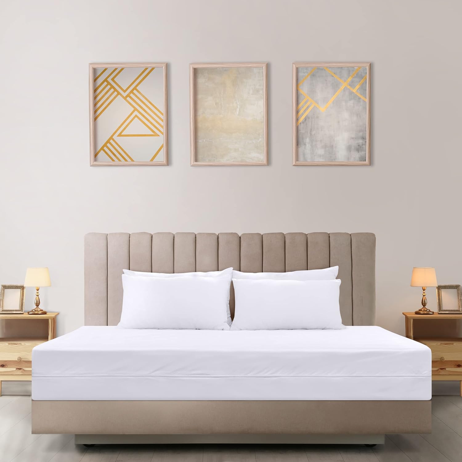 Utopia Bedding Queen Size Mattress Protector - 100% Waterproof & Bed Bug Proof Encasement (Pack of 2)