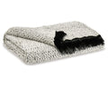 Signature Design by Ashley Leonita Coastal Throw, Black &White