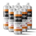 TBTeek Bioethanol Fuel - Clean Burning, Smokeless Bio Ethanol Fuel for Indoor & Outdoor, Renewable Fire Fuel, 6 x 1 Liter