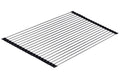 Ahyuan Roll up Dish Drying Rack Over The Sink Kitchen Roll up Sink Drying Rack Portable Dish Drainer Foldable Dish Drying Rack (Black, 20.5''X14'')
