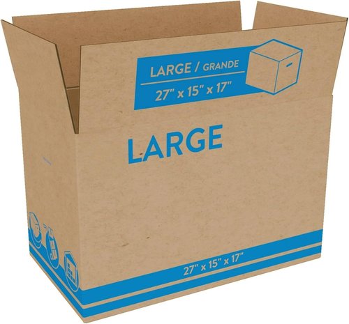 **Large Moving Boxes by [Brand Name] - Heavy Duty 27x15x17 Inch Packing & Shipping Boxes | 10 Pack for Easy Storage**