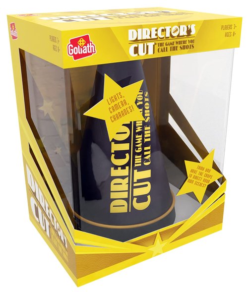 Goliath Director's Cut - Hilarious Family Friendly Party Game - Fast-Paced Twist on Charades, Multi Color