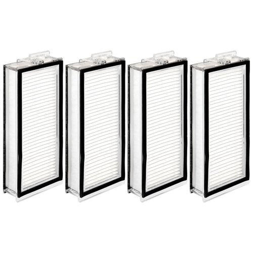 (4 Pack) Q5 Max+ Replacement HEPA Filters Compatible With Roborock Q5 Max+, Q5 Pro, Q5 Pro+, Q8 Max, Q8 Max+, Q7, Q7+, Q7 Max, Q7 Max+, Q5 Duoroller+ Robot Vacuum Cleaner, Replacement Parts Filters