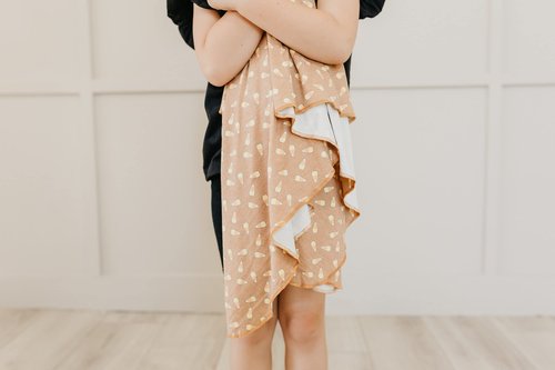 Copper Pearl Large Premium Knit Baby Swaddle Receiving Blanket Treat