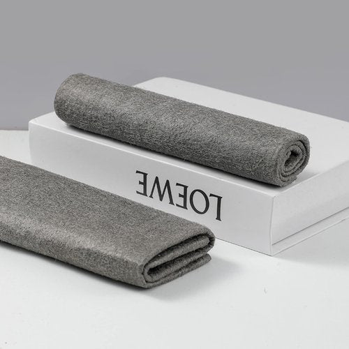 10PCS Thickened Magic Cleaning Cloth,Bsorbent Magic Cleaning Glass Cloth,Reuseable Streak Free Magic Fiber Microfiber Cleaning Cloth for Kitchen, Window, Glass, Cars (Grey)