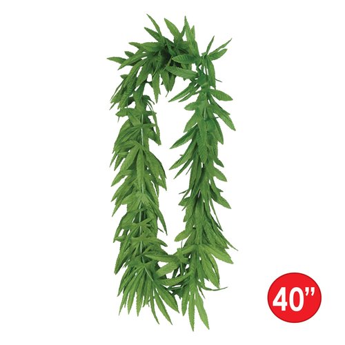 Tropical Fern Leaf Lei Pack of 4
