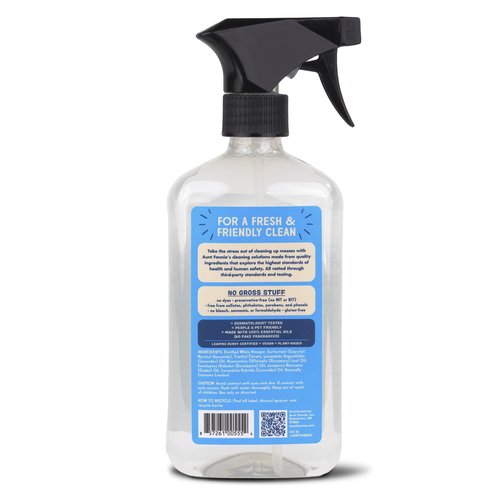 Aunt Fannie's All Purpose Bathroom Cleaner Vinegar Spray for Shower, Tub, Toilet, Tile, Sink and Fixtures, 16.9 Ounces (Pack of 1)