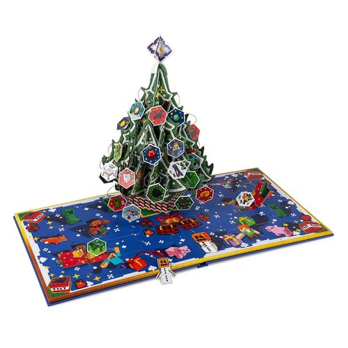 Minecraft | Official Holiday Pop-Up Advent Calendar - Fun Surprises for Every Day