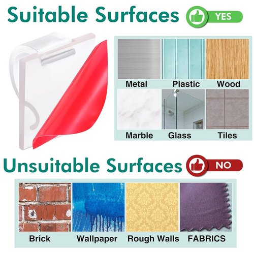 Namalu Mini Cable Clips - 60 Self-Adhesive Hooks for Christmas Lights | Clear, Small Size