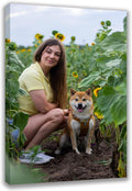 Custom Canvas Prints - Personalized Wall Art for Pet & Family Photos | Perfect Gifts for Mom, Men & Women (24'' W x 30'' H)