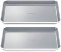 Caraway Non-Stick Ceramic Baking Sheet | Naturally Slick & Non-Toxic | Medium (15" x 10") - White
