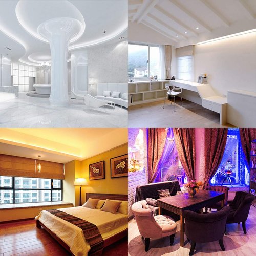 BTF-LIGHTING RGBW RGB+Cool White SK6812 (Similar WS2812B) Individually Addressable 3.3ft 1m 144(2X72) LEDs Flexible 4 Colors in 1 LED Dream Color LED Strip IP30 Non-Waterproof DC5V Black PCB