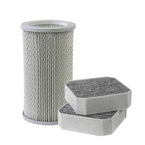 Filter-Monster – Replacement Filter with 2 Coconut Carbon Pre-Filters, Set of 3 – Compatible with Molekule PECO for Molekule Air Purifier