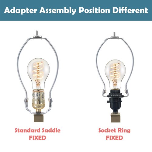Aspen Creative 20004-1 12" Lamp Harp with Saddle in Polished Brass Finish