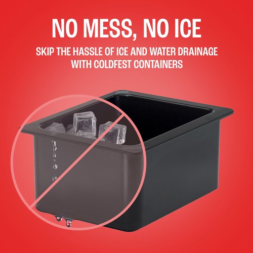 Cambro 26CF148 Cold Food Pan - Cold Fest Half-Size Case of 1
