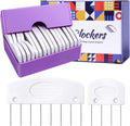 Skiennix Knit Blockers Kit - 20Pcs Blocking Combs & Pins for Knitting, Crochet, Lace Projects