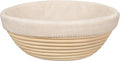 Kootek Banneton Bread Proofing Basket - 9 Inch Round Sourdough Baking Supplies & Liner