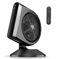 Vornado STRATA 8T Oscillating Table Fan with Remote, Energy Efficient DC Motor, Removable Grille, Pivoting Head, 10 Electric Fan Speeds, Quiet Operation, Versatile Fan for Bedroom & Home