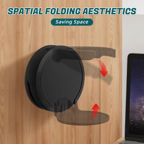 Water Bottle Holder Compatible with Stanley, Hydroflask, Sinple Midern, Stable and Durablee Wall Cup Holder, Space Saving Tumbler Organizer Storage for Drinks and Coffee (2, Black)