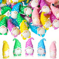 Lunmon Mini Resin Gnome Figurines - 50 Pcs Tiny Fairy Statues for Spring & Easter Decor | Indoor/Outdoor Use