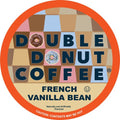 Double Donut Coffee Flavored Coffee Pods, Vanilla Bean Single Serve Coffee For Keurig K Cups Machines, Medium Roast Vanilla in Recyclable Pods, Hot or Iced, 96 Count Value Pack