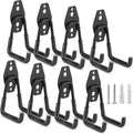 Heavy Duty Garage Hooks by [Brand Name] - 8 Pack Wall Mount Tool Hangers for Ladders, Ropes & More