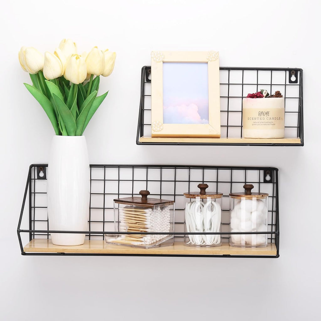Tbestmax Qtips Holder - Clear Plastic Apothecary Jar Organizer for Cotton Swabs | 10oz Capacity