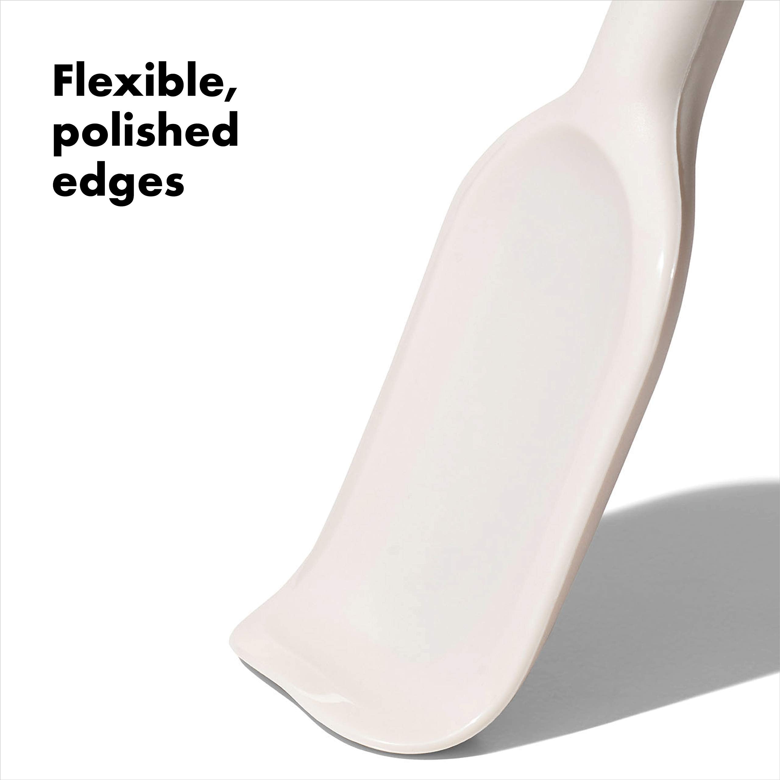 OXO Good Grips 3 Piece Silicone Spatula Set, One Size, Multi, Multicolor