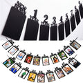 Breling 18th Happy Birthday Photo Banner Newborn to 18th Age Photo Banner Decorations 16th Party Picture Frame Garland Display Party Supplies(18 Years,Black)