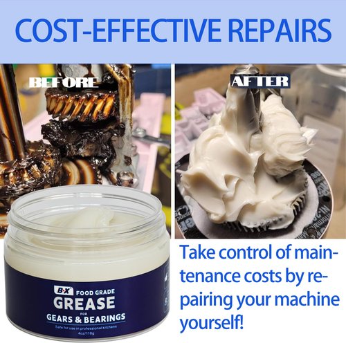Food Grade Grease for Kitchen Stand Mixers - 4oz Lubricant to Maintain and Extend The Life of Your Food Machine