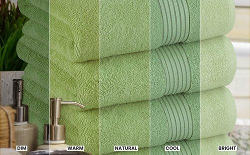 Utopia Towels 4 Pack Bath Towels Set, (27 x 54 Inches) 100% Ring Spun Cotton, Quick Dry, Highly Absorbent, Soft Feel Towels, Perfect for Daily Use (Sage Green)