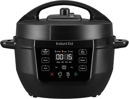 Instant Pot 4QT RIO Mini - 7-in-1 Multi-Cooker with Pressure, Slow Cook & Steam Functions - Black