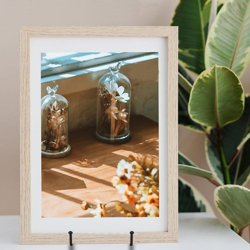 Decolore 12-Inch Black Picture Stands | 3-Pack Tabletop Easels for Photos, Plates & Books