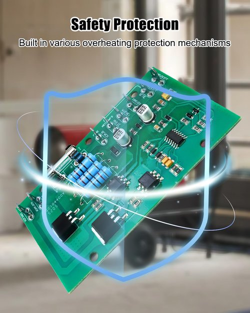 104040-01 104040-02 Ignition Control Circuit Board Compatible with Desa Reddy Master Portable Kerosene and Diesel Heaters Replace 104040 104040X 104040W
