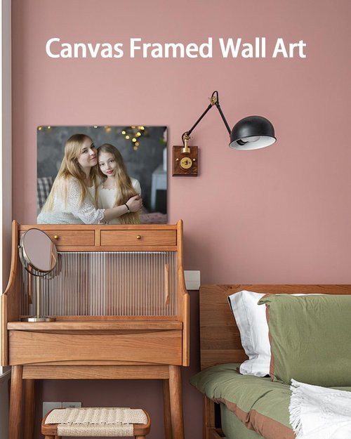 AbcCustomize Canvas Prints - Personalized Photo Art for Home Decor | Fast Shipping & Ready to Hang