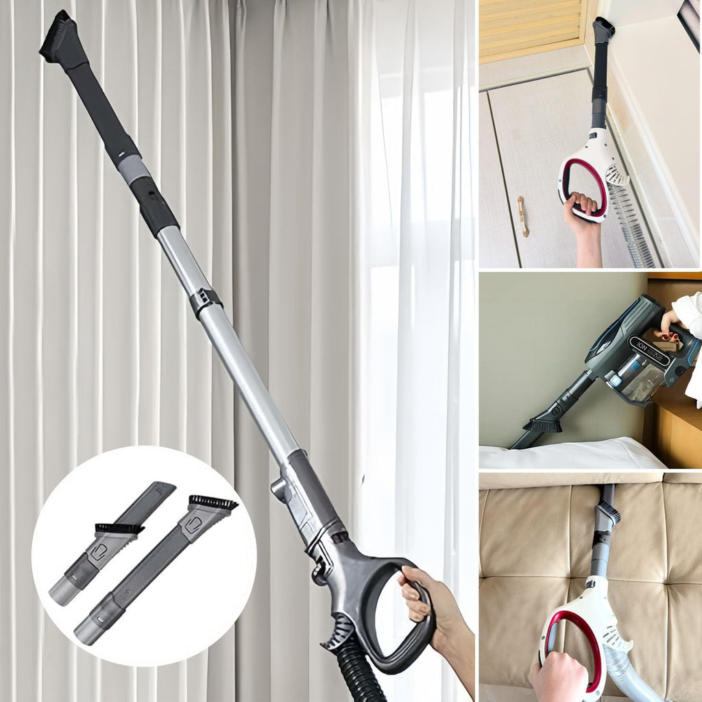 Shark | 6PCS Vacuum Cleaner Attachments - 2-in-1 Crevice & Dusting Brush Combo for HV322, HV320, NV600