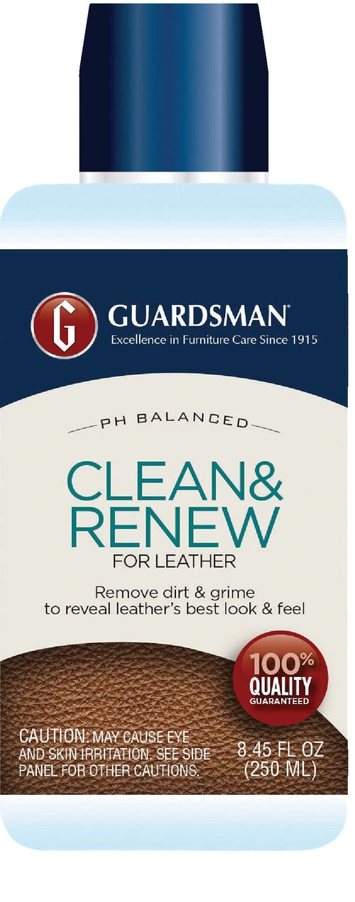 Guardsman Leather Care Bundle: Leather Cleaner and Leather Protector