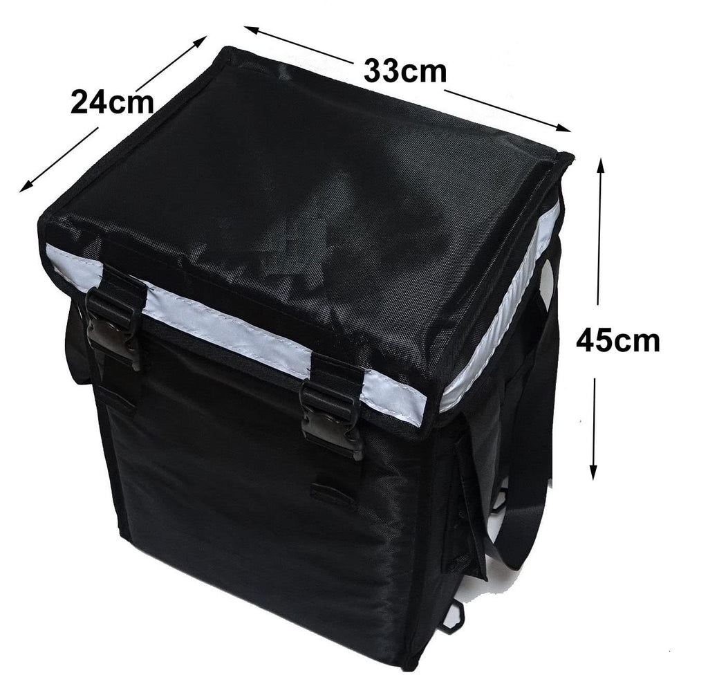 Packir PK-34V: Small Food Delivery Backpack for Hot and Cold 13" L x 9" W x 18" H, Beverage Delivery Carrier, Drinking/Coffee Take Out Delivery Box, Thermal Bags, Top Loading