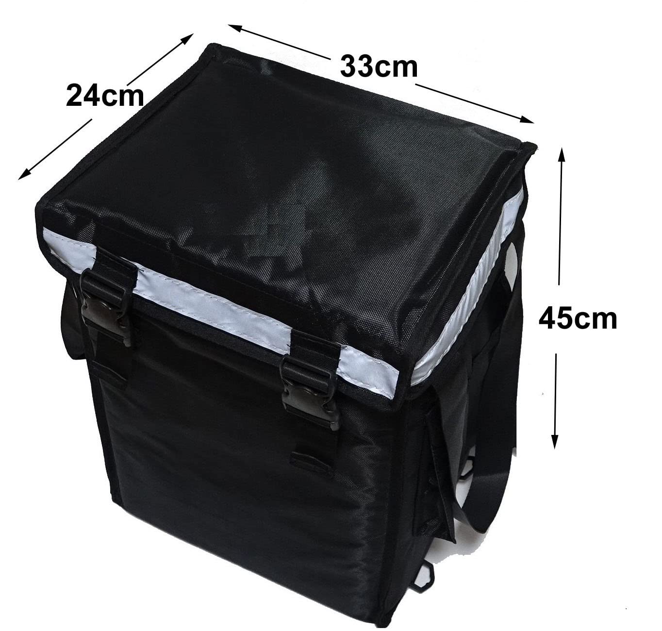 Packir PK-34V: Small Food Delivery Backpack for Hot and Cold 13" L x 9" W x 18" H, Beverage Delivery Carrier, Drinking/Coffee Take Out Delivery Box, Thermal Bags, Top Loading