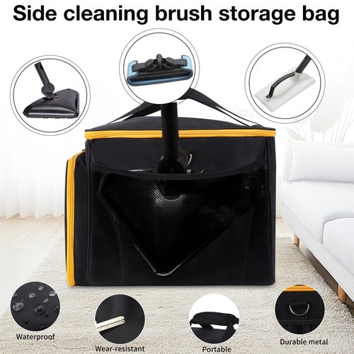 TXIYEAN Storage Bag Compatible with Wagner Spraytech C900134 Steamer Adjustable Carrying Bag Case Portable Steam Cleaner Storage Bag with Extra Pockets for Accessories, Bag Only