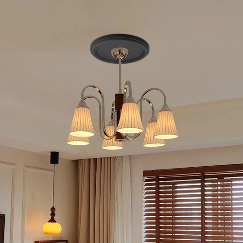 Semetall PU Ceiling Medallion for Light Fixtures and Ceiling Fans,13" OD x 4" ID （2 Pack,Black）