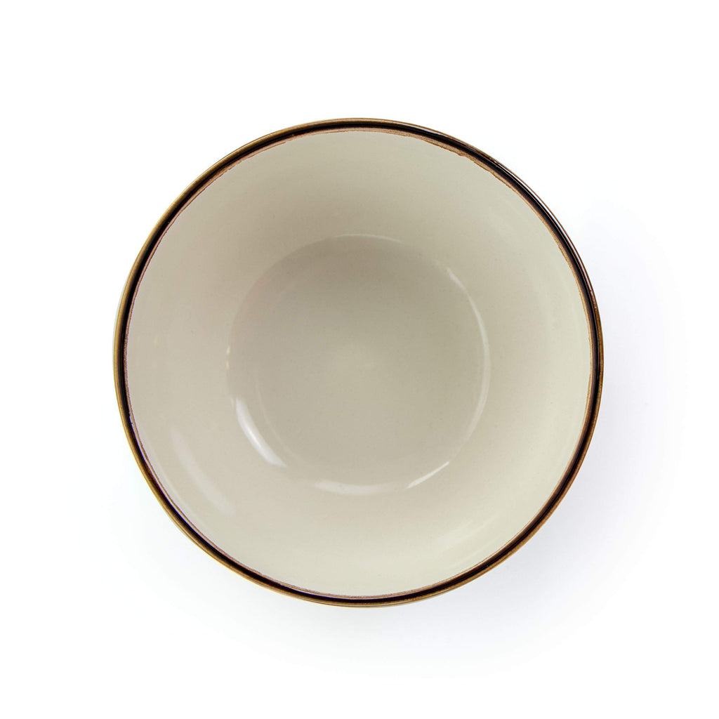 Elama Embossed Scalloped Stoneware Dinnerware Dish Set, 16 Piece, Ivory