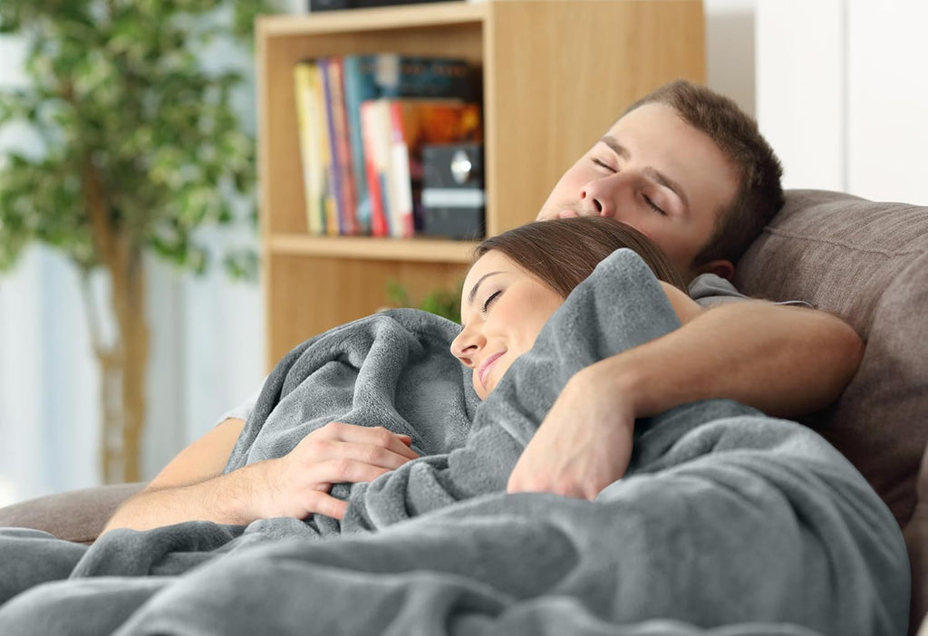 Utopia Bedding Fleece Blanket - King Size Luxury Soft Microfiber in Ash Grey (90x102 Inch)