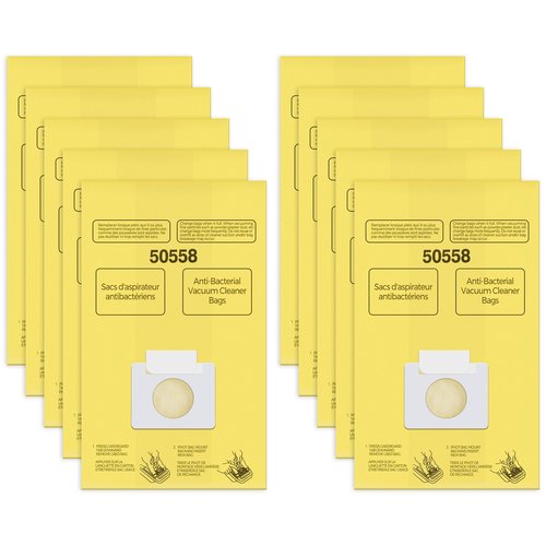 Vacuum Cleaner Bags Replacement for Kenmore Canister Type C/Q 5055, 50555, 50557, 50558, 200 Series, 400 Series, 600 Series, 700 Series, 800 Series and Pana·sonic Type C-5, C-18 Series Vacuum, 10 Pack