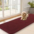 OLANLY Dog Door Mat - Absorbent Non-Slip Washable Doormat for Muddy Paws | 59x20 Caramel Russet